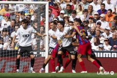 Las notas del Valencia CF 0-5 FC Barcelona: Otra vergüenza