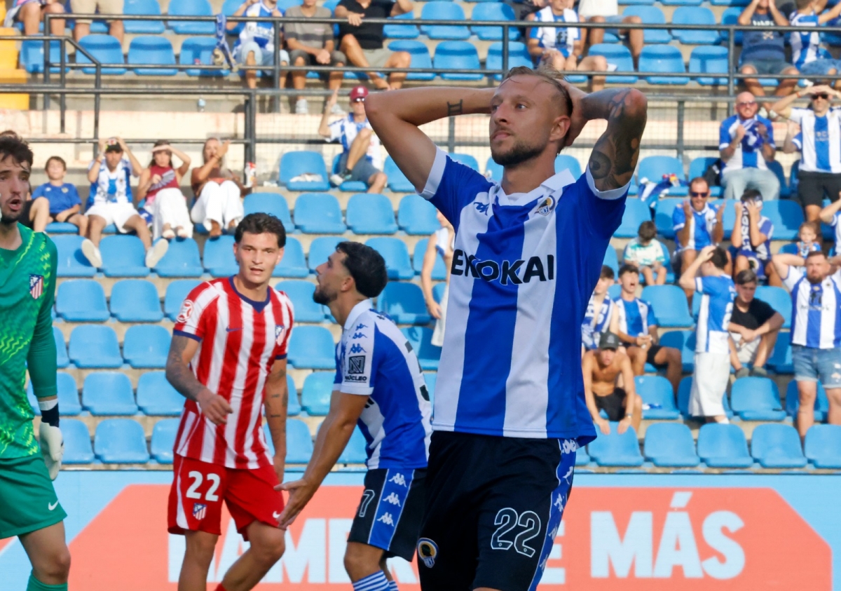La falta de pegada del Hércules CF volvió a salir a relucir este domingo