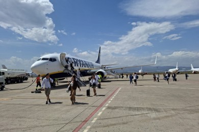 El aeropuerto de Castellón rompe su techo en agosto con 52.337 viajeros y cierra una ruta a Ibiza en 2027
