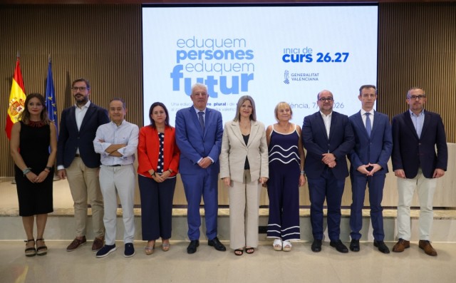 El curso educativo en Castellón: el alumnado crece un 0,3%, hasta 98.958, diez centros nuevos verán la luz y la FP repite plazas 