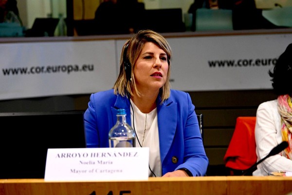Noelia Arroyo resalta el potencial de las industrias europeas de Defensa y el papel de Cartagena en el Comité Europeo de las Regiones