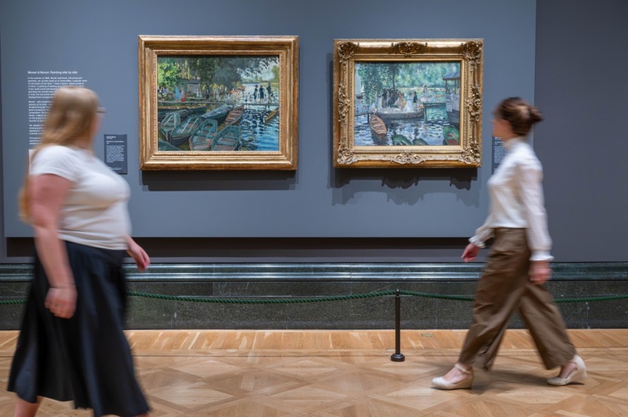 Roban cuatro obras de arte del museo Renoir en Francia