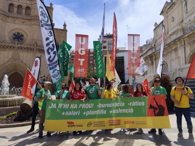 UGT de Castelló sale a la calle y reivindica una educación pública, inclusiva y de calidad