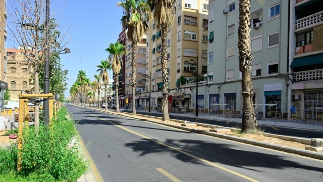 Abierta al tráfico Giorgeta-Pérez Galdós con dos carriles por sentido en casi todo su recorrido