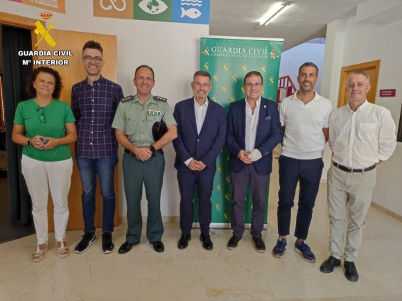 La Guardia Civil presenta el Plan de Seguridad para la campaña de recolección de Uva de Mesa Embolsada del Vinalopó