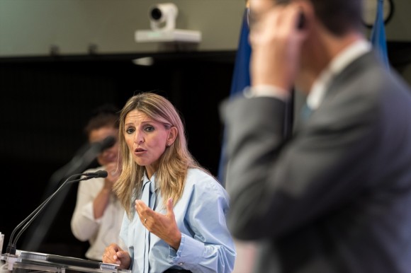 Díaz dice que el registro horario se aprobará 