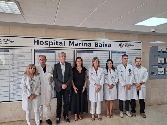Sanidad refuerza las Urgencias de la Marina Baixa con la incorporación de 13 profesionales 