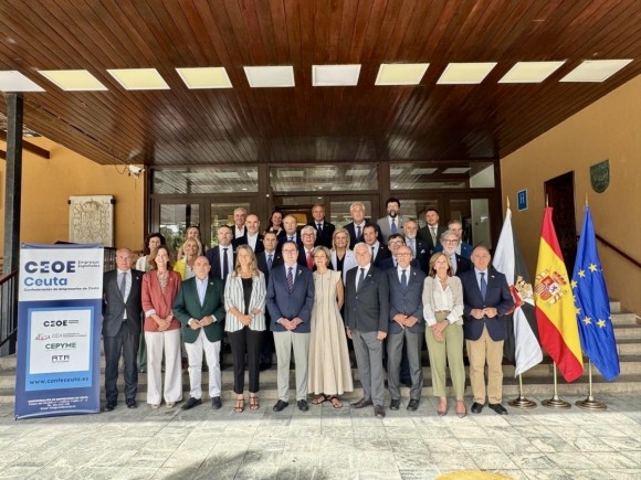 Lafuente (CEV) traslada el apoyo del empresariado valenciano a Ceuta y pide recuperar 