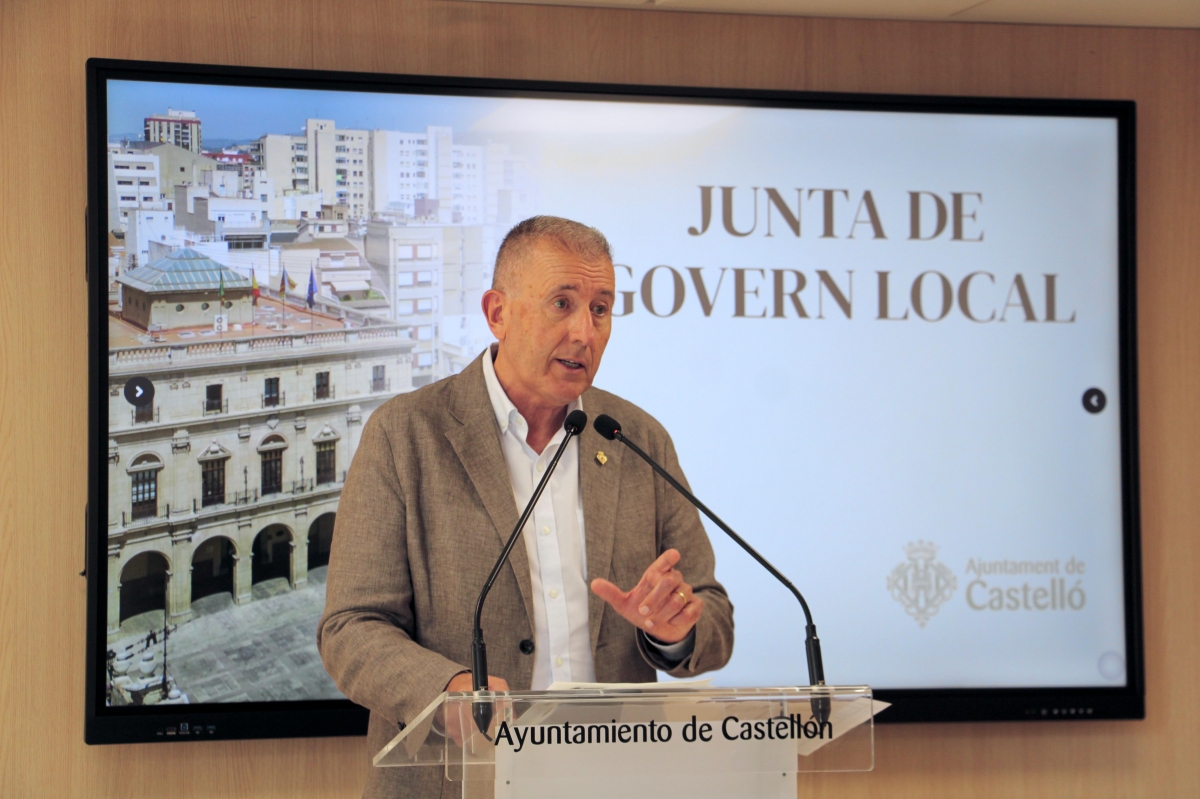 El portavoz del gobierno municipal de Castelló, Vicent Sales.