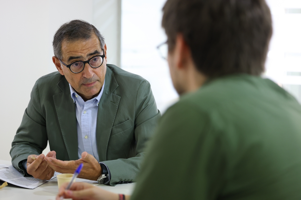 José Luján, secretario general de Croem.