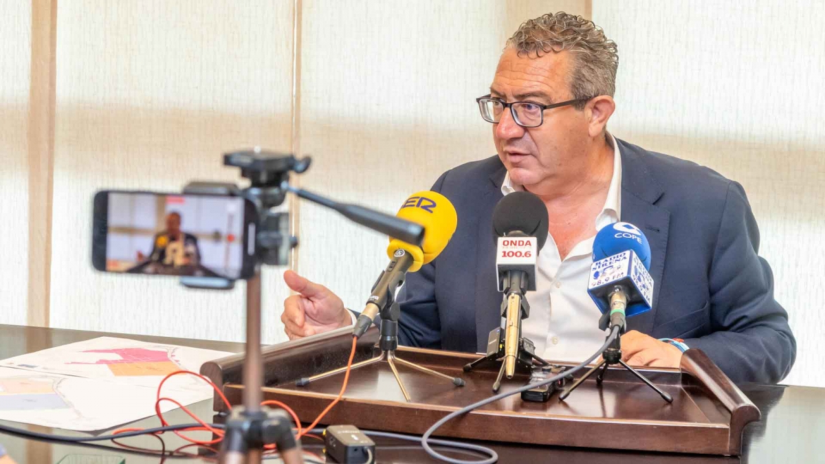 El alcalde de Benidorm, Toni Pérez.