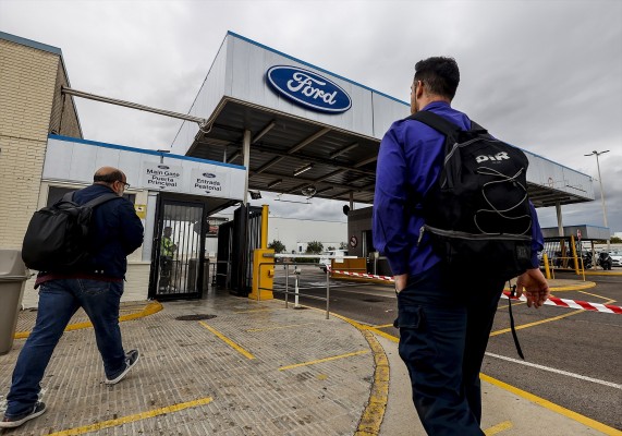 Ford acuerda un ERTE de mil trabajadores diarios hasta final de año con un 85% de complemento salarial
