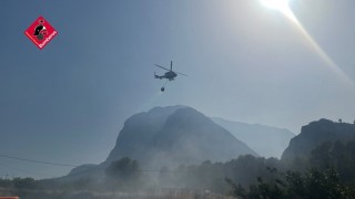 Extinguido el incendio de Polop tras quemar unas 36 hectáreas en dos días