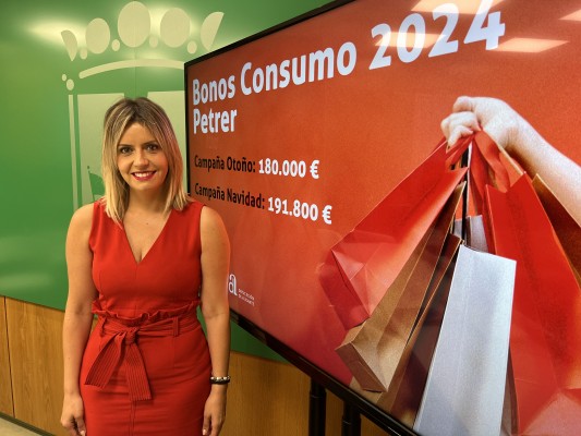 Petrer lanzará una nueva edición de Bonos Consumo en otoño y Navidad por 370.000 euros