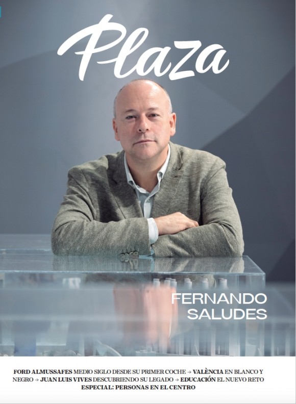 Fernando Saludes (Redit), portada de la revista Plaza de septiembre