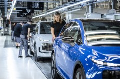 Audi inicia la producción del A2 e-tron: desarrollo más veloz, eficiencia y competitividad