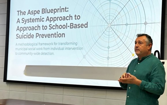 El modelo de Aspe para prevenir el suicidio en las aulas se exporta a Estados Unidos