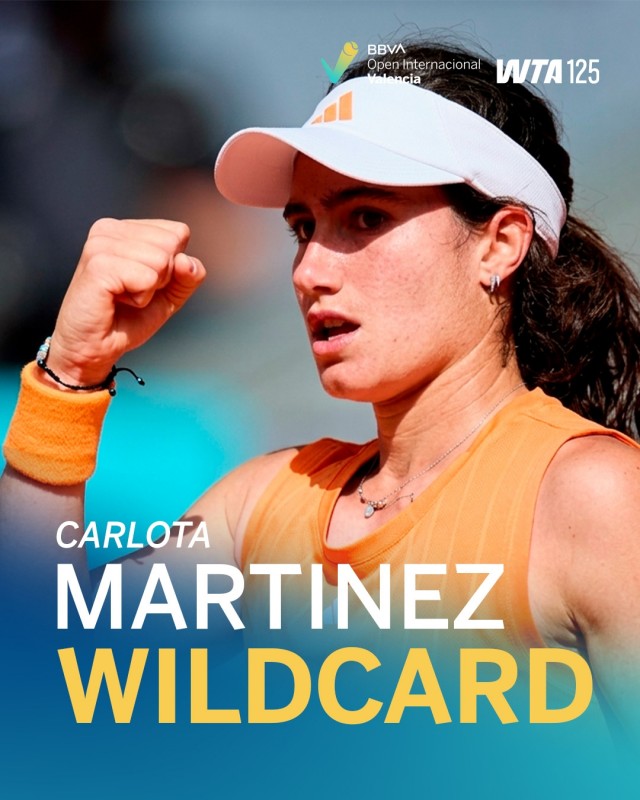 Carlota Martínez, María García Cid, Charo Esquiva y Alicia Herrero completan como Wild Cards el cuadro definitivo del BBVA Open Internacional de Valencia