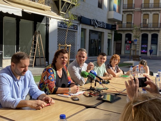 El PSPV reivindica los proyectos activos en Castelló y define a PP y Vox como 