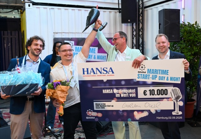 La tecnológica alicantina Golden Owl, mejor 'startup' del sector marítimo de 2026