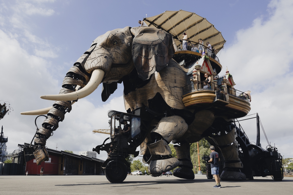 El Gran Elefante salió del taller de La Machine en 2007. 