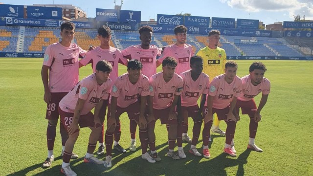 Derrota del VCF Mestalla en la visita al UCAM Murcia