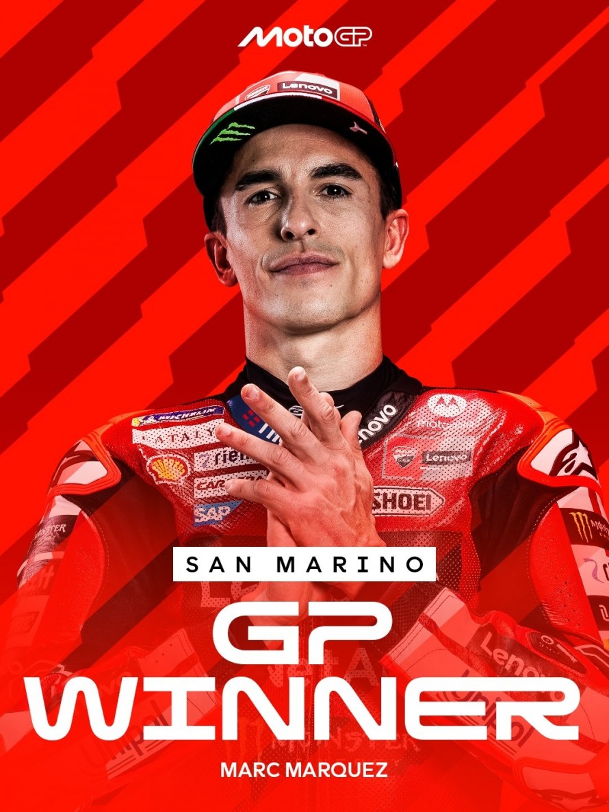 Marc Márquez completa en Misano Adriático un 'pleno' que le sitúa líder del Mundial