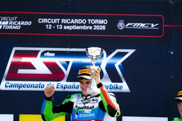 Doblete de Álvaro Fuertes en el Campeonato de España de Superbike