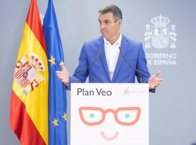Sánchez presenta la segunda fase del Plan Veo con 23 millones de euros adicionales y 450.000 menores ya beneficiados