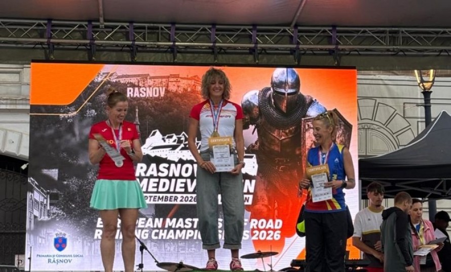 Inma Cabrera es campeona de Europa de trail en la categoría F45 en Rumanía