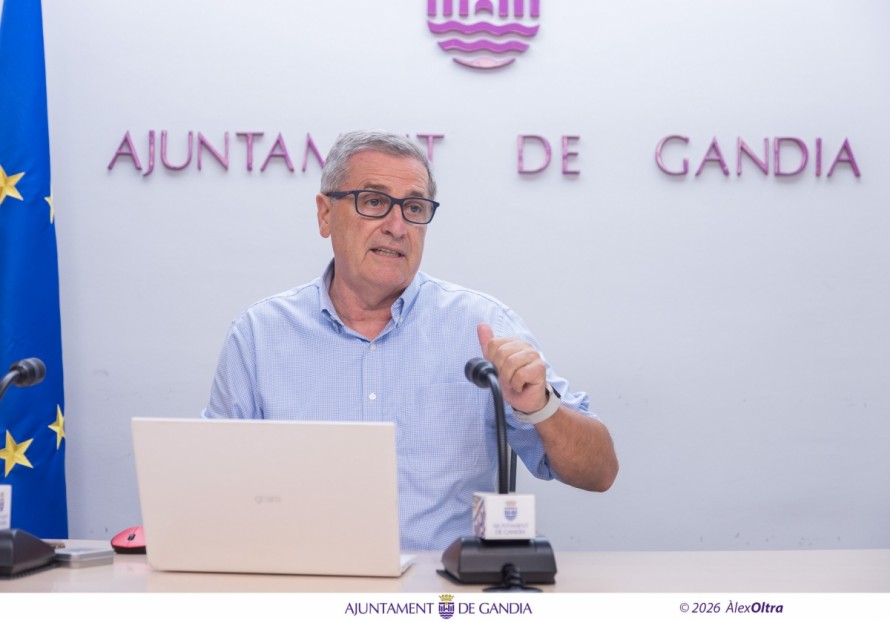 El presupuesto de Gandia para 2027 prevé 12,4 millones en inversiones y otros 3 para amortizar deuda