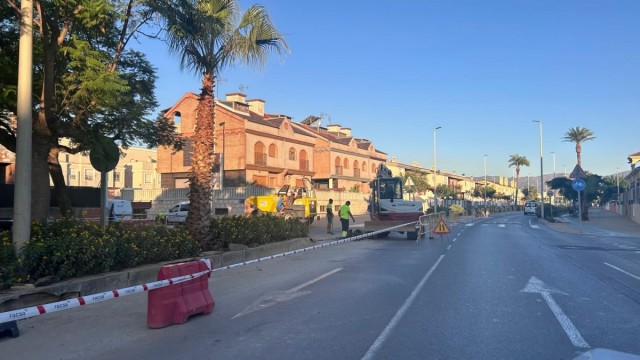 Moncofa invierte más de 116.000 euros para ampliar la red de pluviales en la la avenida Avel·lí Corma