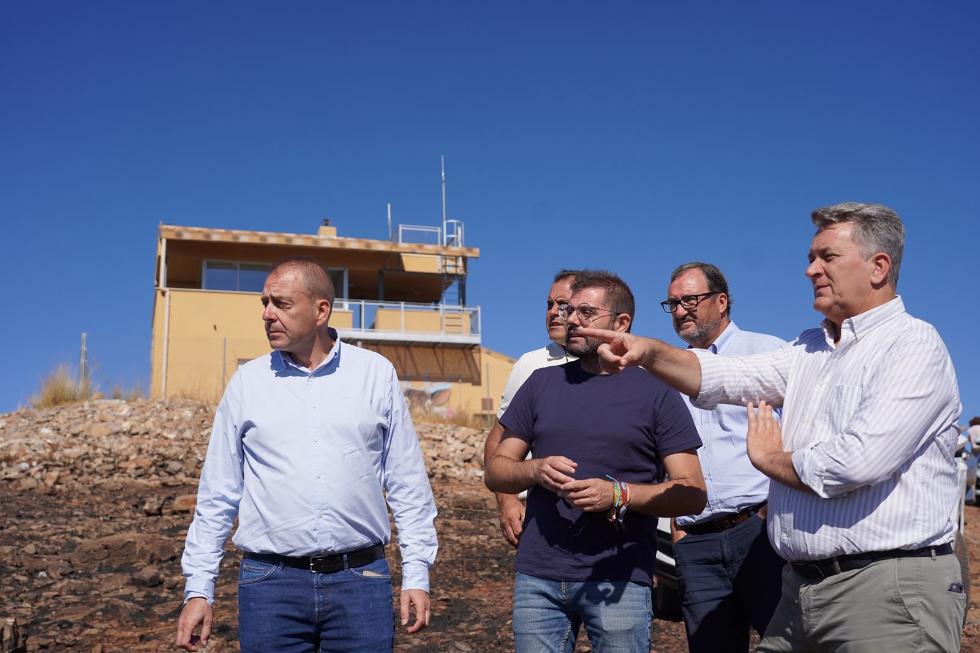 La Generalitat destina 685.000 euros en la primera fase de recuperación de las zonas afectadas por el incendio de La Calderona