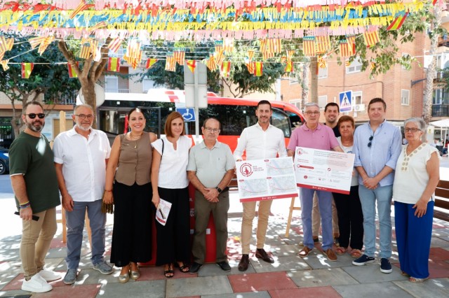 Mislata anuncia la puesta en marcha de un autobús circular que conectará todos los barrios del municipio