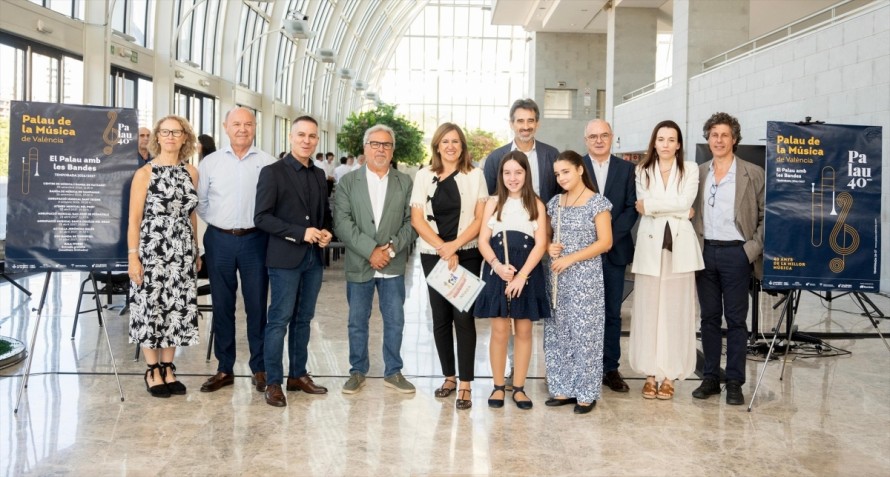 El Palau de la Música crea un ciclo estable de bandas de música de València
