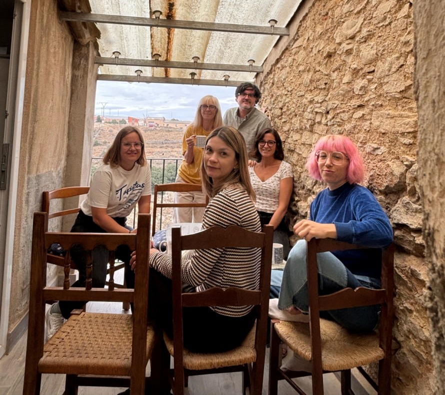 La residencia artística Trama convierte Vilafranca en parte activa de la creación textil contemporánea