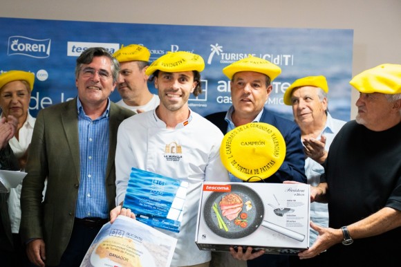'La Muralla' gana la primera edición del Campeonato de Tortilla de Patatas de la Comunitat 