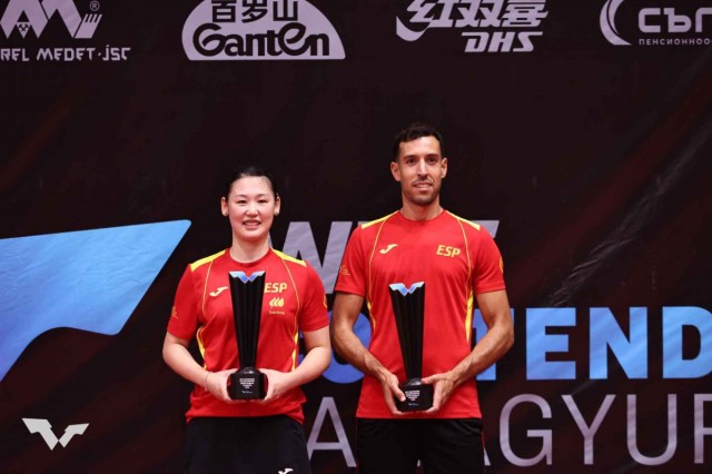 María Xiao gana en Bulgaria su sexto título internacional junto a Álvaro Robles