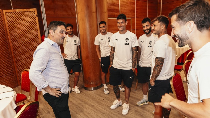 Braulio Vázquez se une a la expedición del Valencia en Vitoria