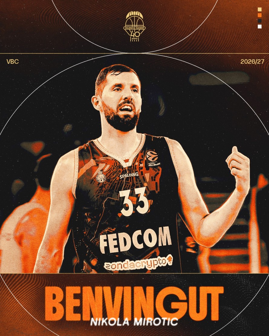 El Valencia Basket ficha a Mirotic para esta campaña