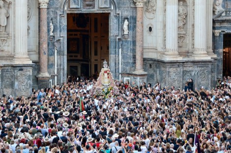 Las imágenes de la multitudinaria Romería de la Virgen de la Fuensanta