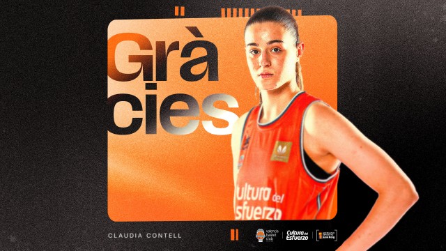 Claudia Contell finaliza su etapa en Valencia Basket