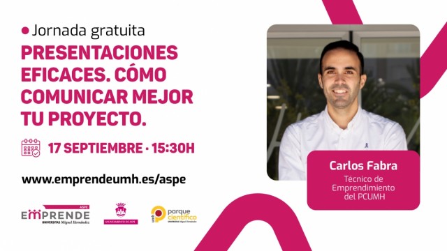 Aspe forma a emprendedores para mejorar la presentación y comunicación de sus proyecto