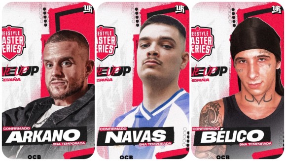 Estos son los tres alicantinos que competirán en la liga de freestyle; se retira el que más tiempo llevaba
