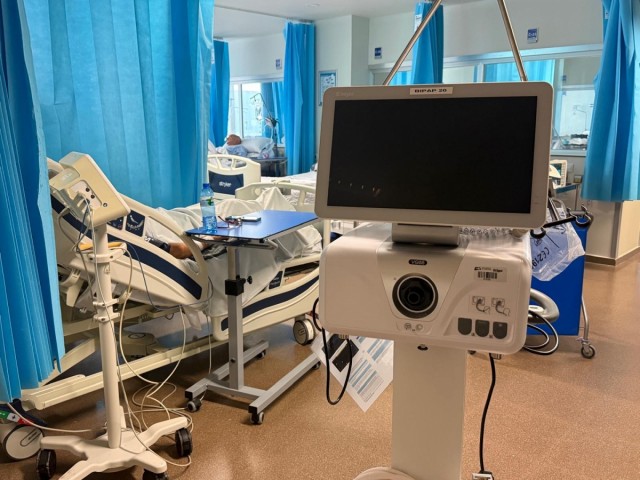 El Hospital de Torrevieja invierte 212.000 euros en diez nuevos equipos de soporte respiratorio