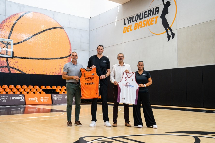 Valencia Basket y EuroProBasket extienden su colaboración por cinco años