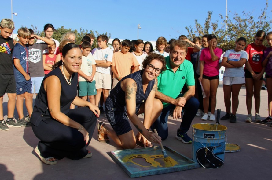 'La ruta de Tirant': Castelló presenta su primer camino escolar tematizado en el colegio El Pinar