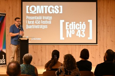 Quartmetratges renueva imagen, premios y jurados en su 43º edición