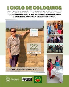 La ONG de Elche Toubabs Teams acerca la realidad de África Occidental a través del I Ciclo de Coloquios por la Cooperación 
