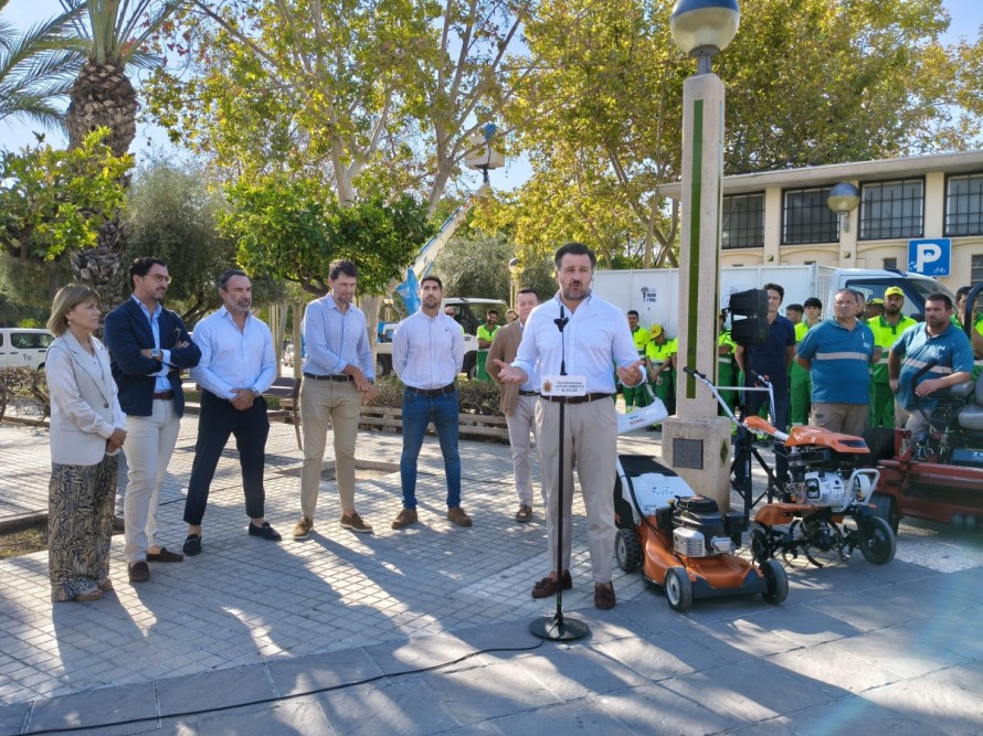 Elche asume otro gran contrato con Parques y Jardines, pero cuenta con el comodín de remanentes